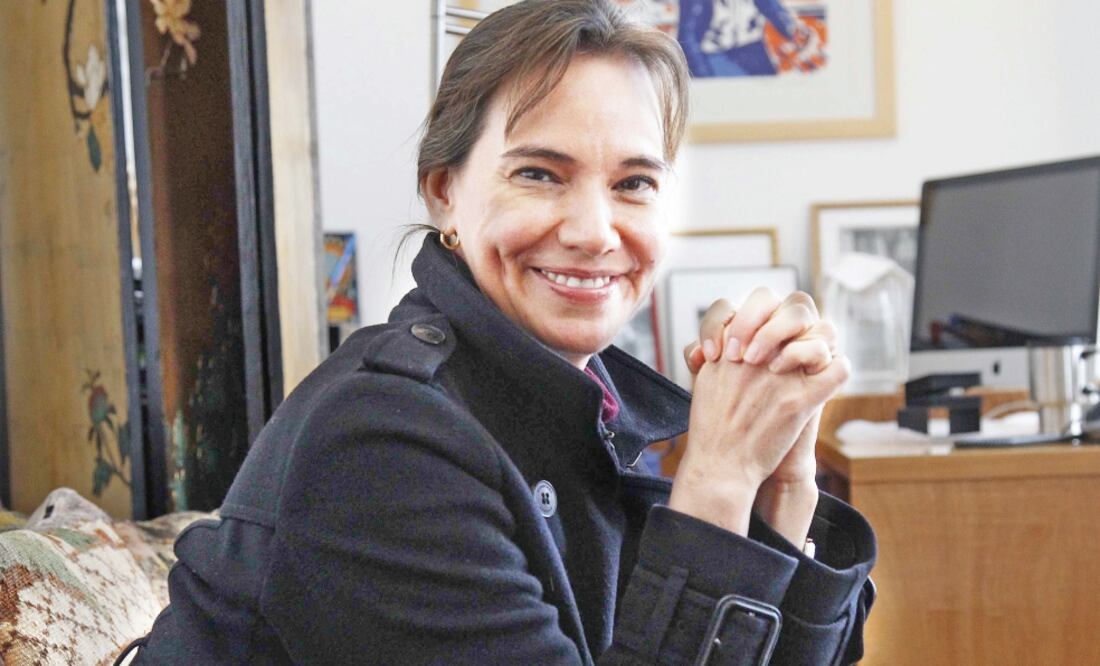 Daniela Michel, licenciada en Letras Inglesas por la UNAM (ARCHIVO EL UNIVERSAL)