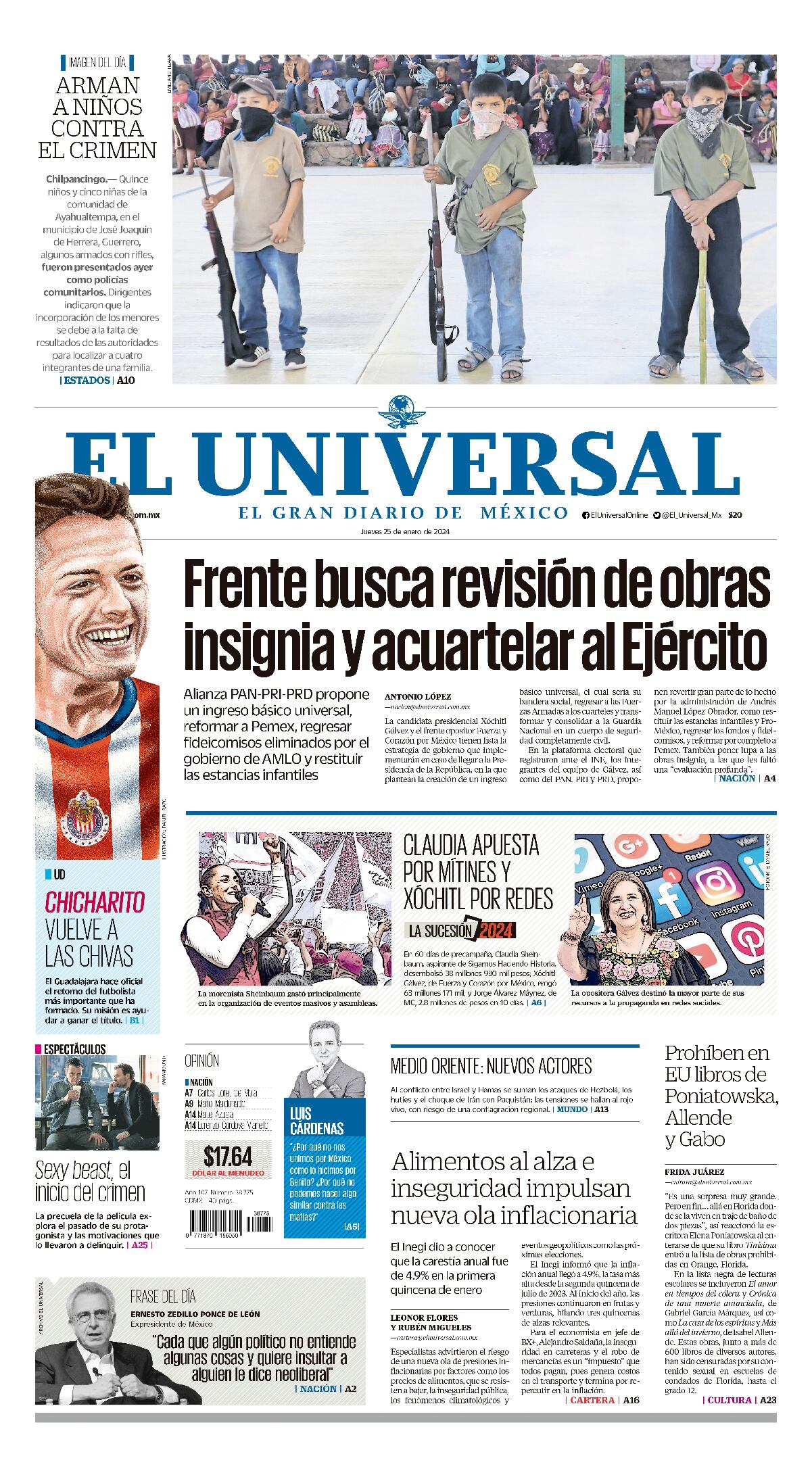 Portada impresa
