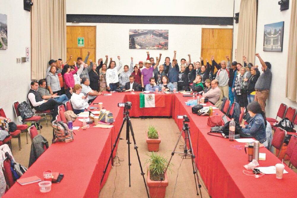 Retraso. Damnificados Unidos denunció que los edificios debieron ser entregados por parte de las empresas el 10 de julio. Foto/ESPECIAL