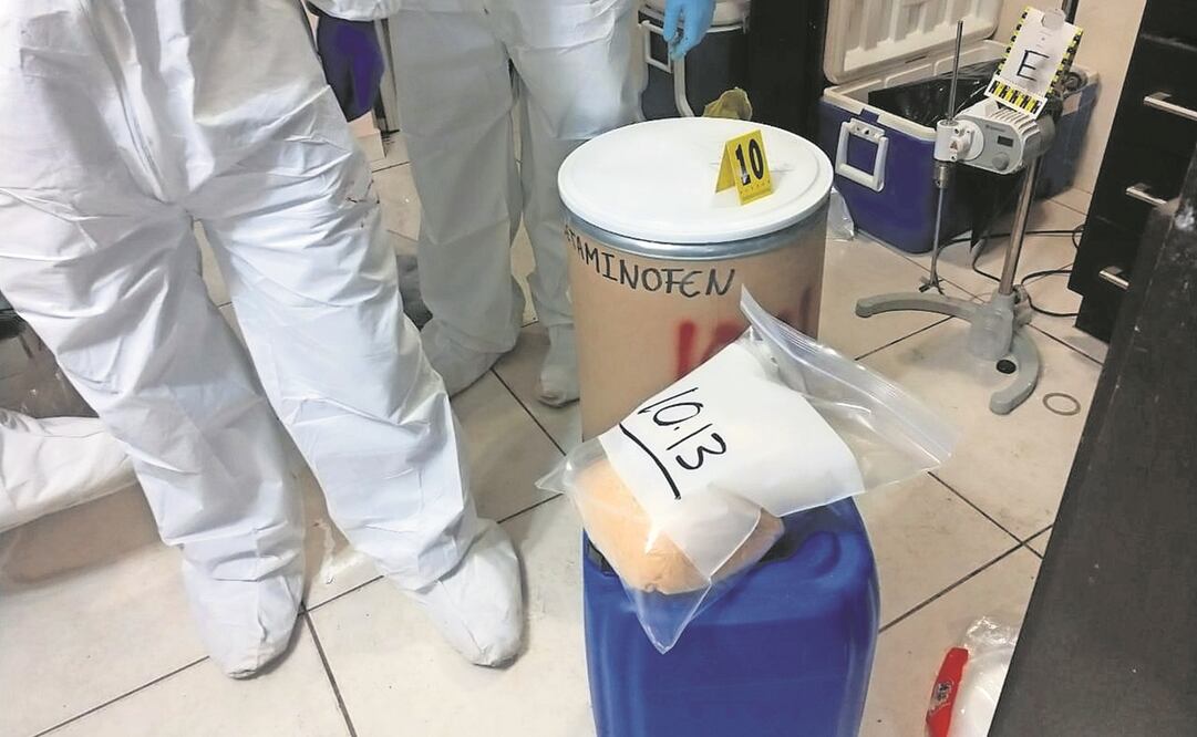 El fentanilo es considerado como el opioide sintético más potente usado por los cárteles de la droga. Foto: ARCHIVO EL UNIVERSAL