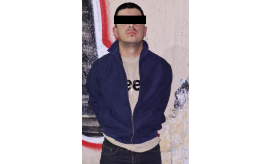 Detienen a sujeto que estuvo implicado en el asesinato de un hombre en la GAM (29/10/2024). Foto: Especial