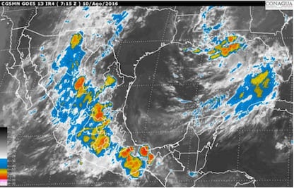 Se mantendrán las lluvias en gran parte del país