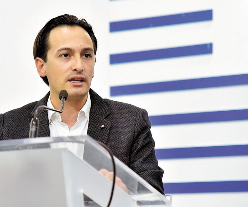 Andrés Atayde Rubiolo, presidente del PAN capitalino, manifestó que el partido se encuentra preocupado porque el Paquete Económico 2020 en nada beneficia a la Ciudad de México. ESPECIAL