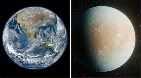 La NASA descubre exoplaneta parecido a la Tierra; podría tener agua líquida en su superficie, según científicos