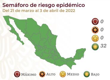 México regresa en su totalidad a semáforo verde por Covid-19
