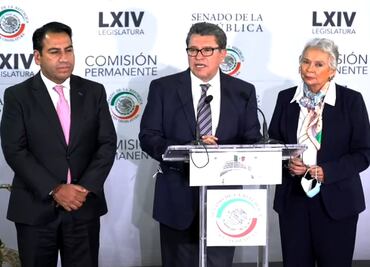 Habrá transición tersa para que Sánchez Cordero presida el Senado: Ricardo Monreal