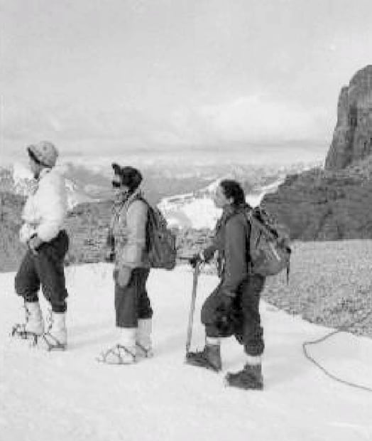 Expedición Femenina a las Rocallosas. Al principio, este proyecto tenía el respaldo del Comité Pro-Expedición Mexicana al Himalaya, un grupo de destacados montañistas que planeaban otros ascensos a picos internacionales; pero un mes antes de la expedición cesaron su apoyo, dejando “absolutamente solas” a las alpinistas. Foto: ESPECIAL/Cortesía Luz María Guzmán.