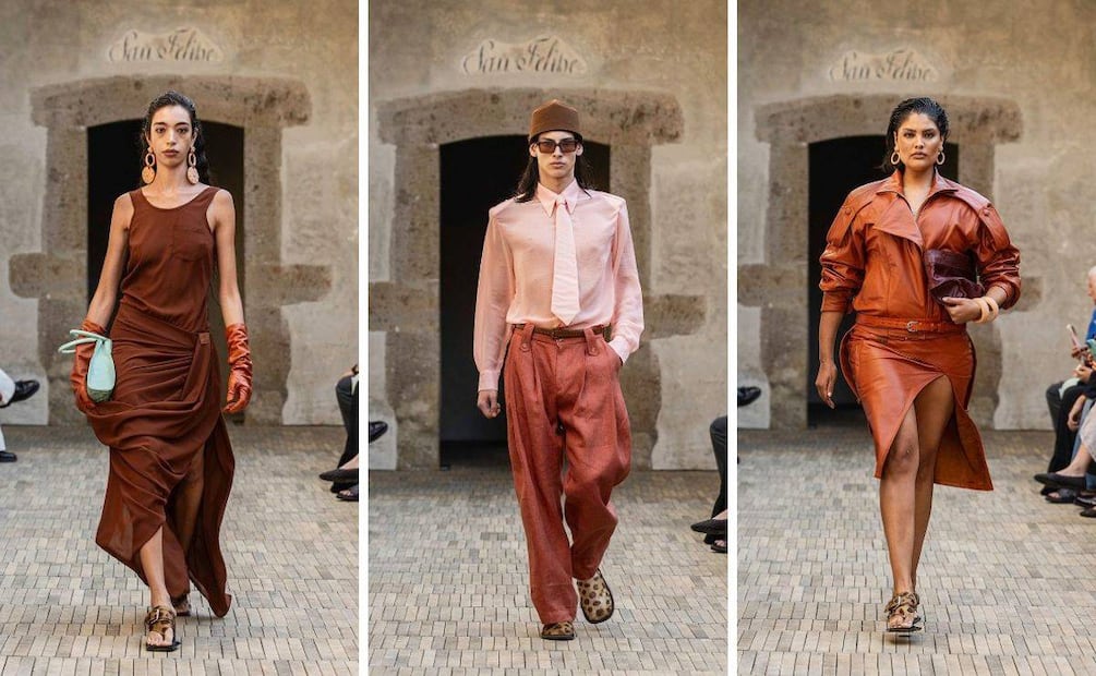 El segundo día de la semana de la moda mexicana en Guadalajara arrancó con el desfile de Olmos y Flores. Foto: Cortesía Volvo Fashion Week México