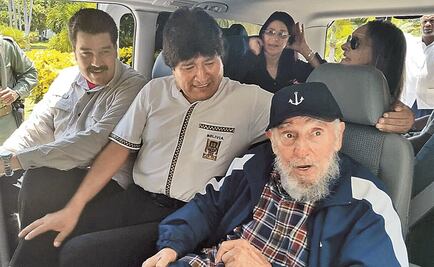 Fidel ya está viejito, pero sigue lúcido: Evo