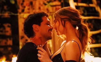 Belinda y Christian Nodal posan juntos para revista de moda internacional