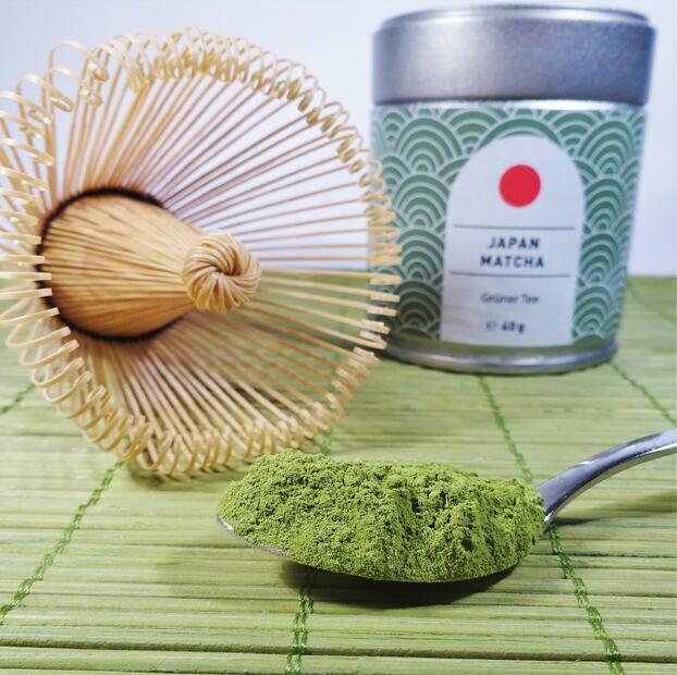 Té de matcha. Fuente: Pixabay
