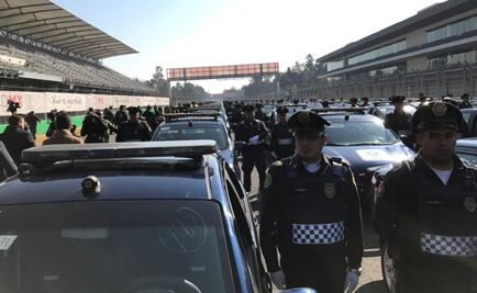 Policías capitalinos reciben mil 254 nuevas unidades vehiculares