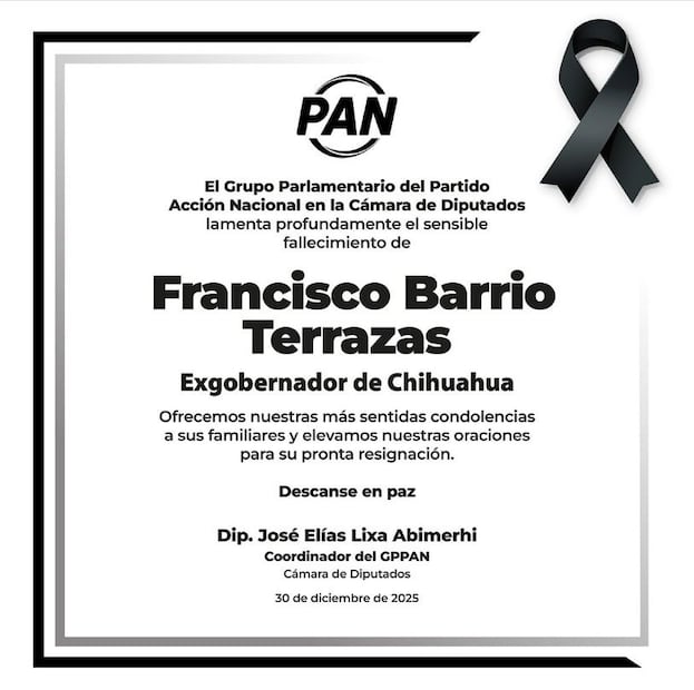 Francisco Barrio Terrazas, exgobernador de Chihuahua. Foto: especial