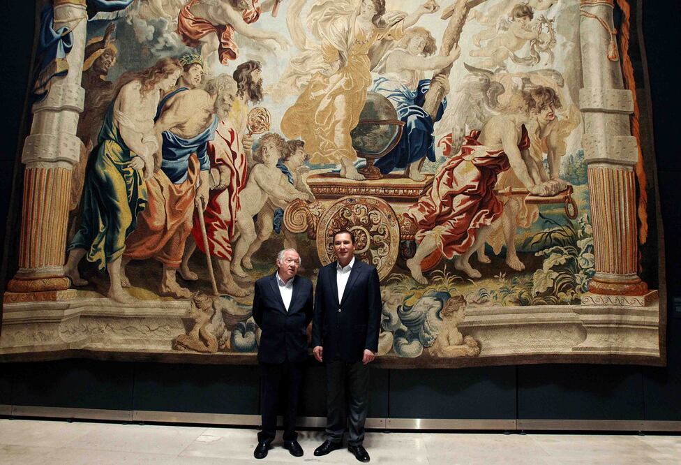 El gobernador Rafael Moreno Valle afirma que el Museo Internacional del Barroco (MIB) debe ser un ícono del estado (EL UNIVERSAL)