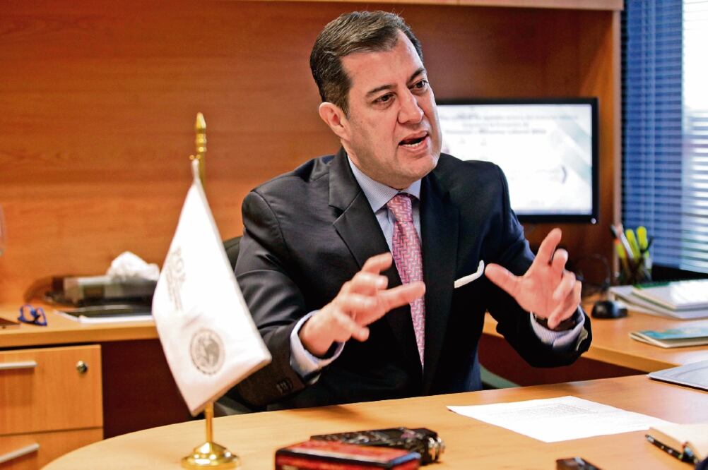 Rommel Moreno Manjarrez, titular de la Unidad para la Implementación del Sistema Penal Acusatorio de la PGR (JUAN CARLOS REYES GARCÍA. EL UNIVERSA)