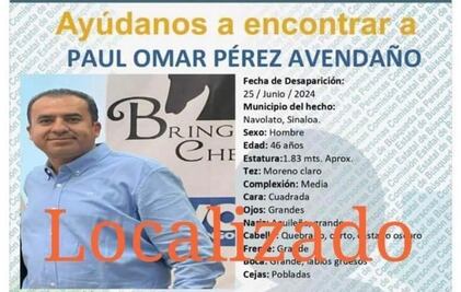 Localizan sano y salvo a profesor universitario secuestrado en Navolato, Sinaloa