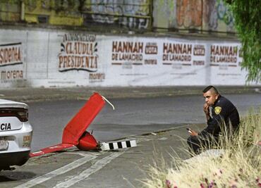 Un paro de motor, posible causa del desplome de helicóptero en Coyoacán, señala la SICT