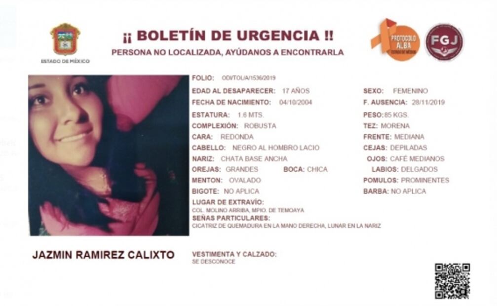 Reportan desaparición de tres mujeres en el Valle de Toluca 