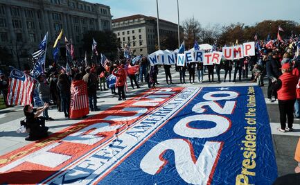 Presentan cargos contra manifestantes proTrump