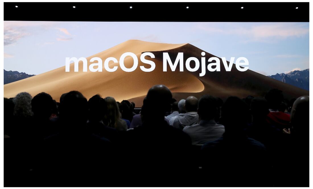 El gigante tecnológico Apple desveló hoy macOS Mojave, la nueva versión de su sistema operativo que utilizan las computadoras Mac