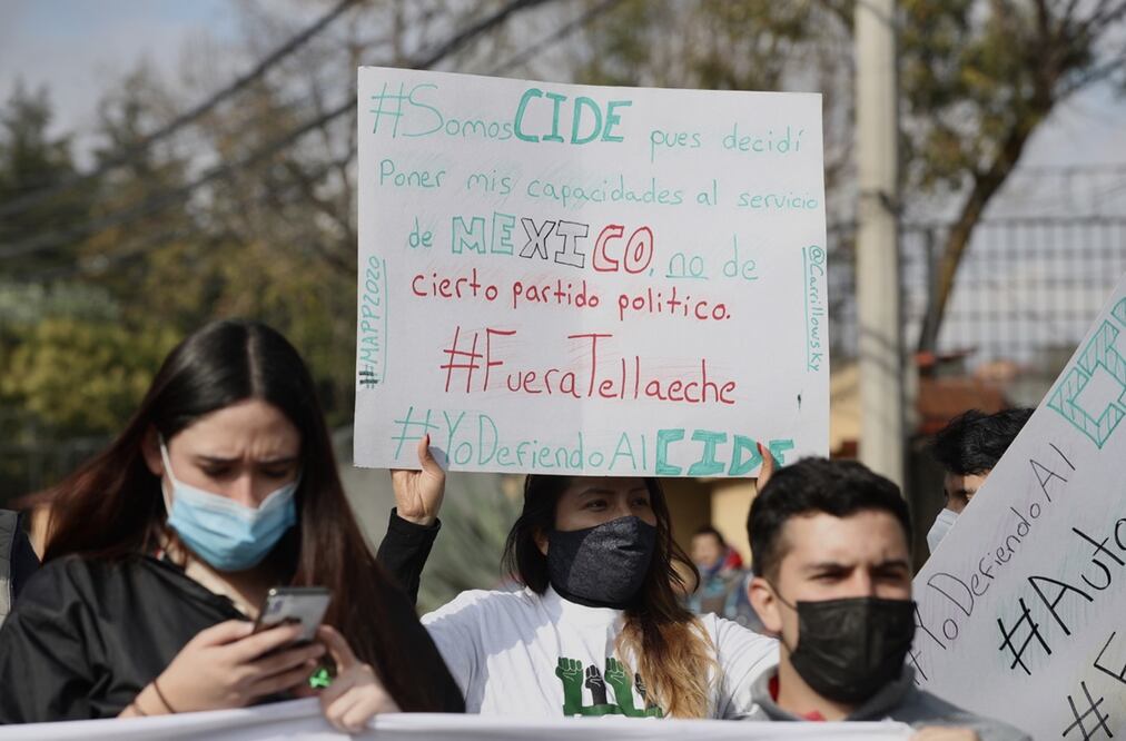 Autoridades del CIDE informaron vía correo electrónico que las actividades presenciales se suspendían el 30 y 31 de mayo. Foto: El Universal / Valente Rosas, archivo