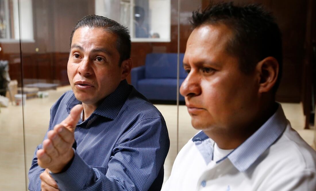 Ricardo Trejo y Martín González, policías involucrados en la detención de Marco Antonio. (Foto: Archivo/El Universal)