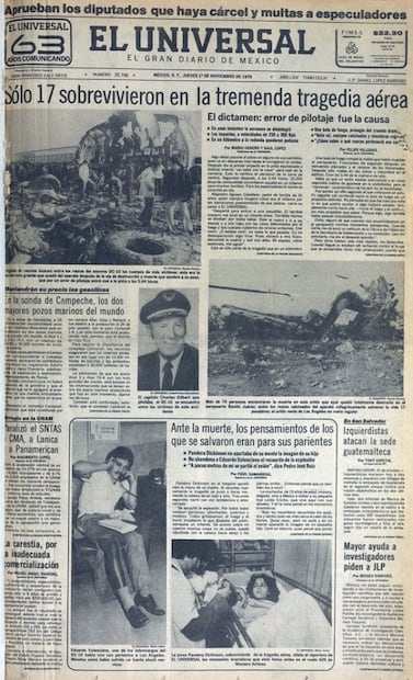 ¿Qué tienen en común el accidente aéreo de 1979 y el incidente del 7 de mayo en el AICM?