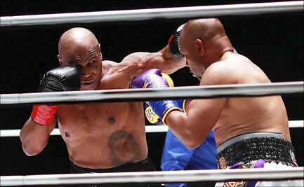 Así se vivió el regreso de Mike Tyson al boxeo