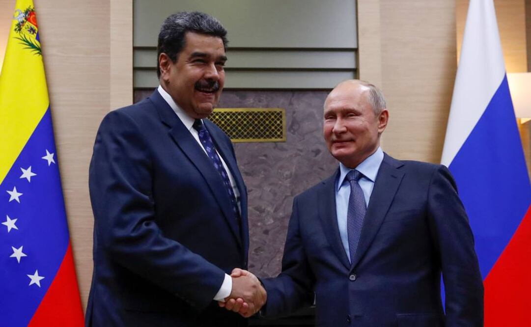 Los presidentes de Venezuela y Rusia, Nicolás Maduro y Vladimir Putin, respectivamente  (Foto: Reuters)