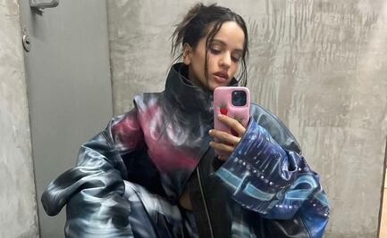 Rosalía posa sin ropa y cubierta por melena XL en campaña de moda