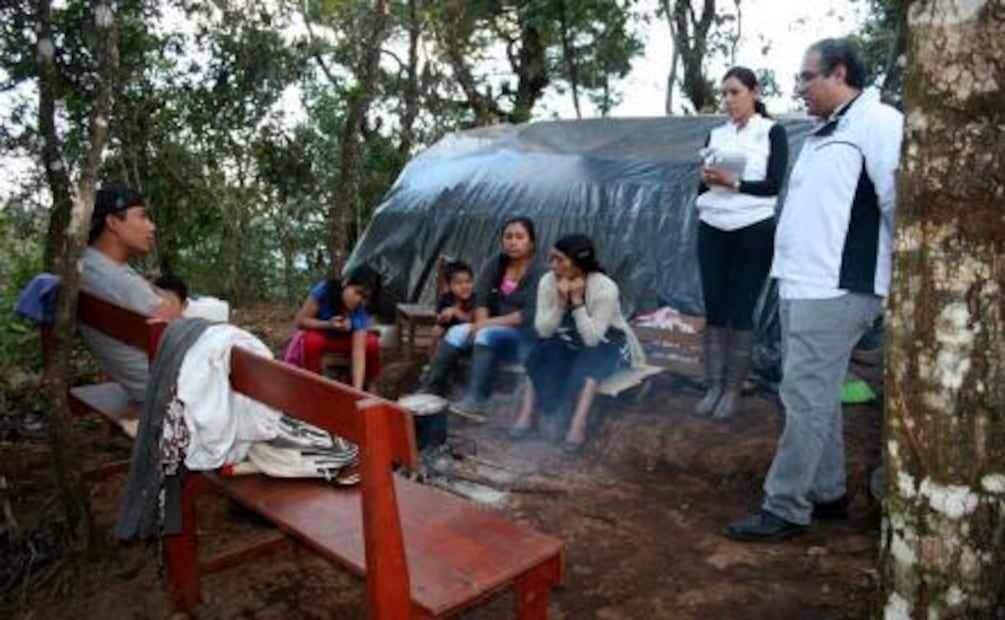 Constata CNDH condiciones de desplazados de Chiapas