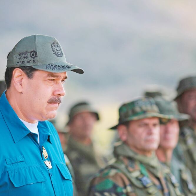 El presidente venezolano, Nicolás Maduro, durante un acto de gobierno celebrado ayer en Turiamo, Venezuela. EFE