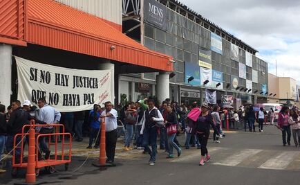 CNTE toma comercios y bloquea vías en Michoacán