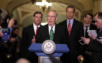 Eruviel reconoce postura de Mitch McConnell contra muro de Trump