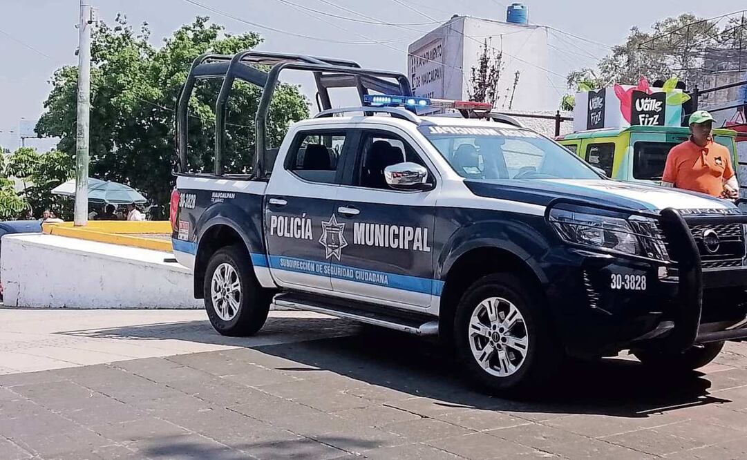 En el municipio, hay una rotación de los policías. (03/04/2025) Foto: Rebeca Jiménez | El Universal