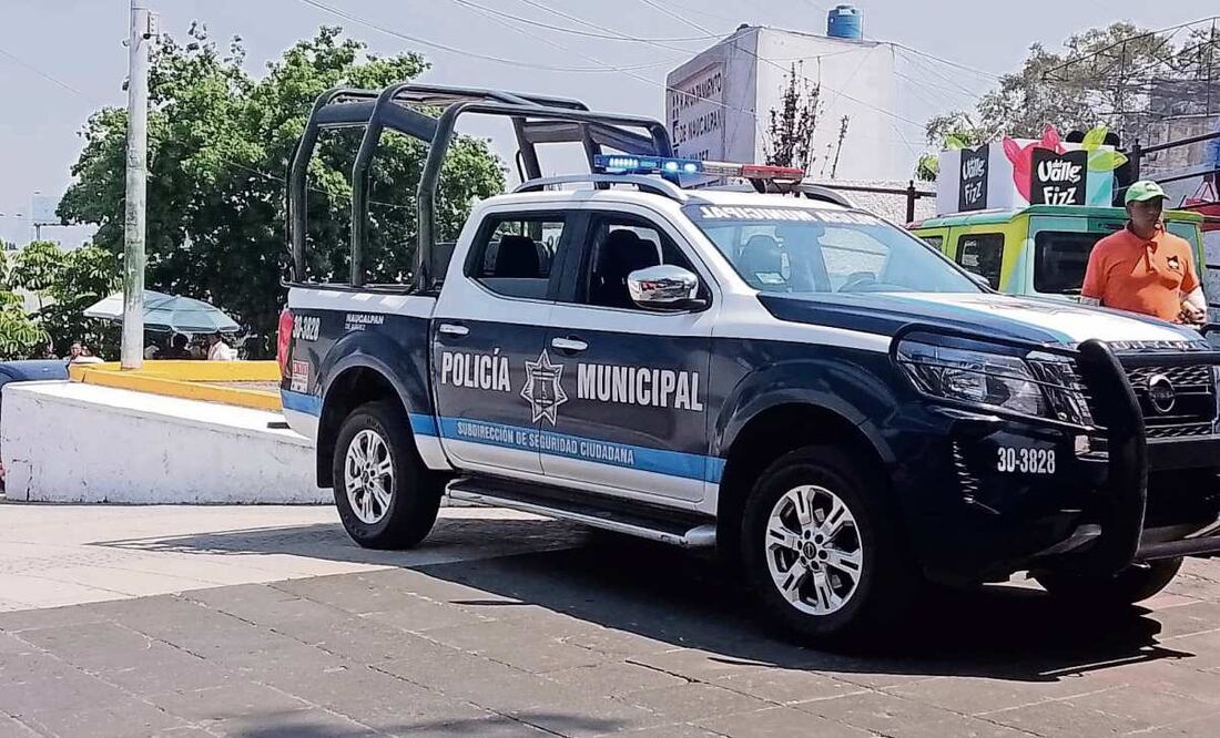 En el municipio, hay una rotación de los policías. (03/04/2025) Foto: Rebeca Jiménez | El Universal