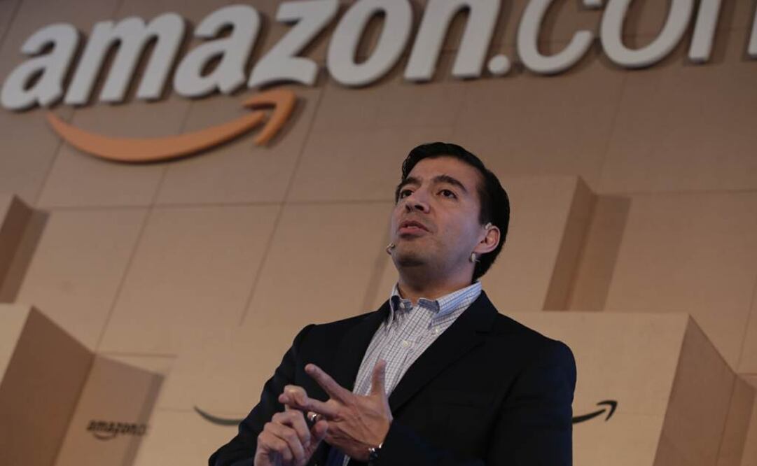 Juan Carlos García, director general de Amazon México, afirma que la nueva plataforma identifica los productos favoritos del usuario y le hace sugerencias. FOTO: ALEJANDRA LEYVA. EL UNIVERSAL