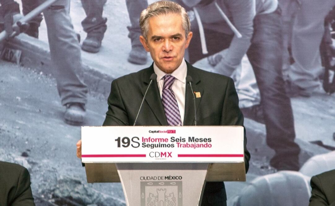 Foto: Miguel Ángel Mancera. (ARCHIVO EL UNIVERSAL)
