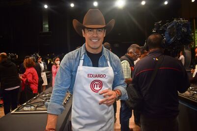 Eduardo Capetillo Jr. se deja sorprender por Cibernético en “MasterChef”