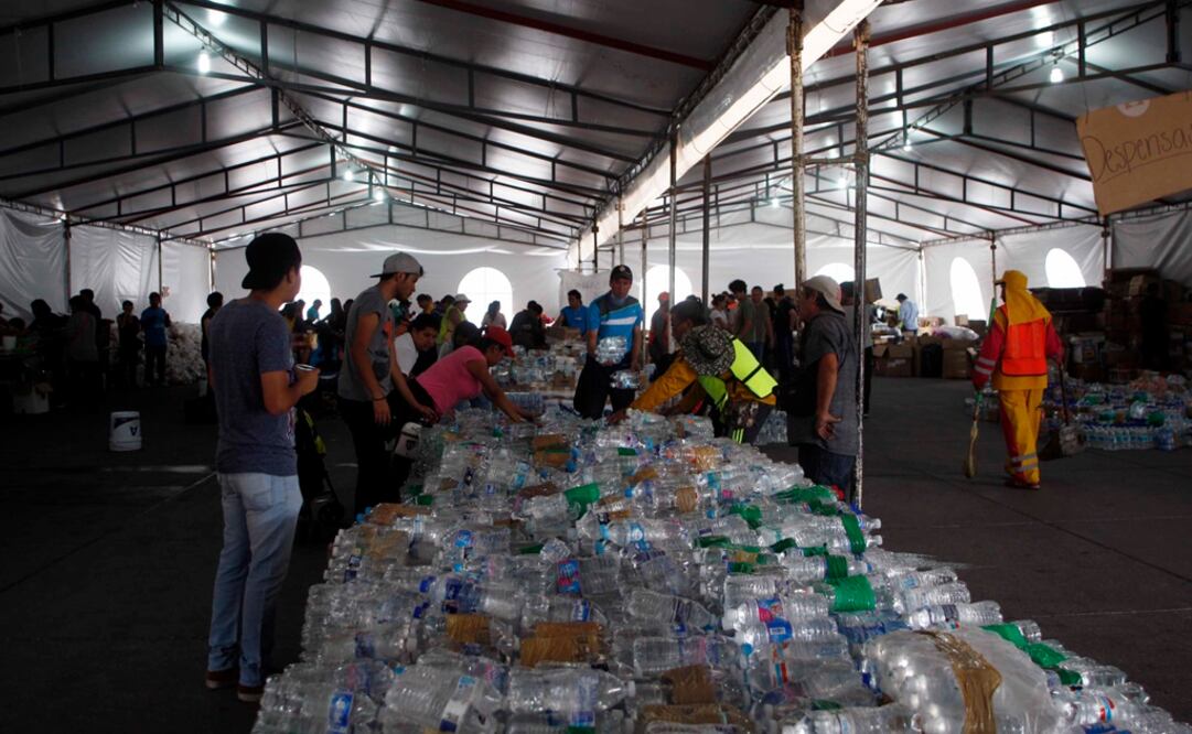 Autoridades capitalinas instalan centro de acopio por Guatemala (Foto: Archivo/EL Universal)
