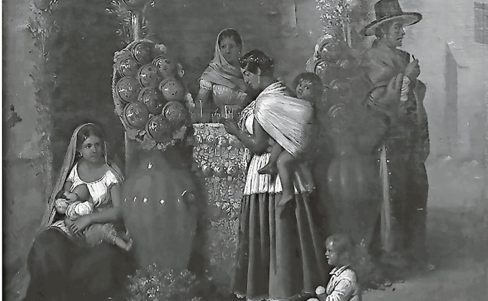 El papel de las mujeres destacó no sólo en el cuidado de la familia, sino en aspectos cruciales, por ejemplo en la guerra, donde alimentaban a las tropas, reparaban uniformes, limpiaban y, a veces, tomaban las armas. Foto: INAH