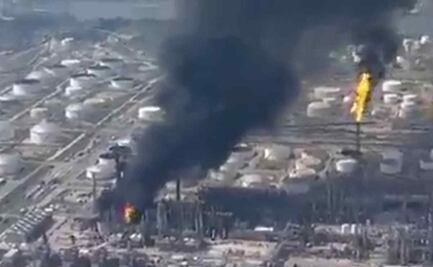 Confirman 2 heridos tras incendio en refinería en Deer Park, Texas