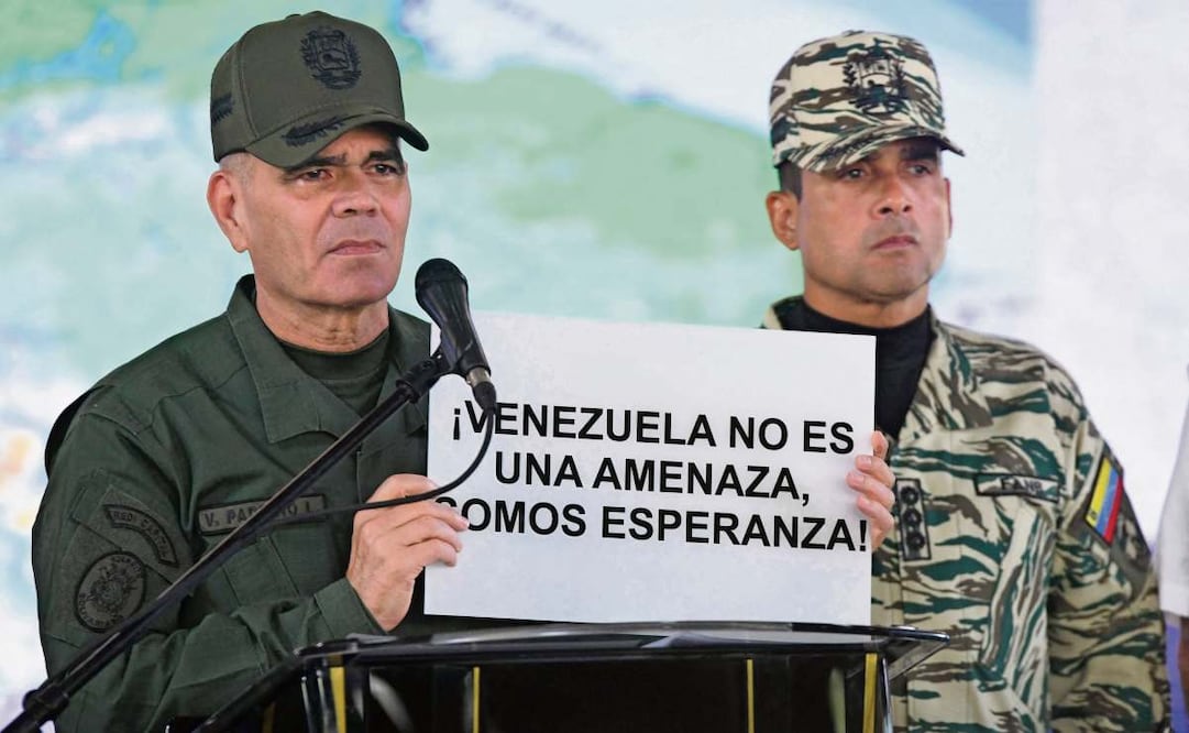 El ministro venezolano de Defensa, Vladimir Padrino López, en Caracas. Foto: AFP