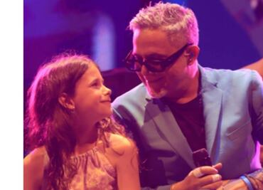 Tras momentos depresivos, Alejandro Sanz se emociona de las palabras de su hija en el escenario
