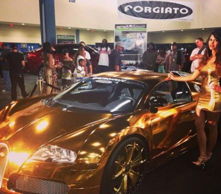 Los extravagantes autos de los famosos
