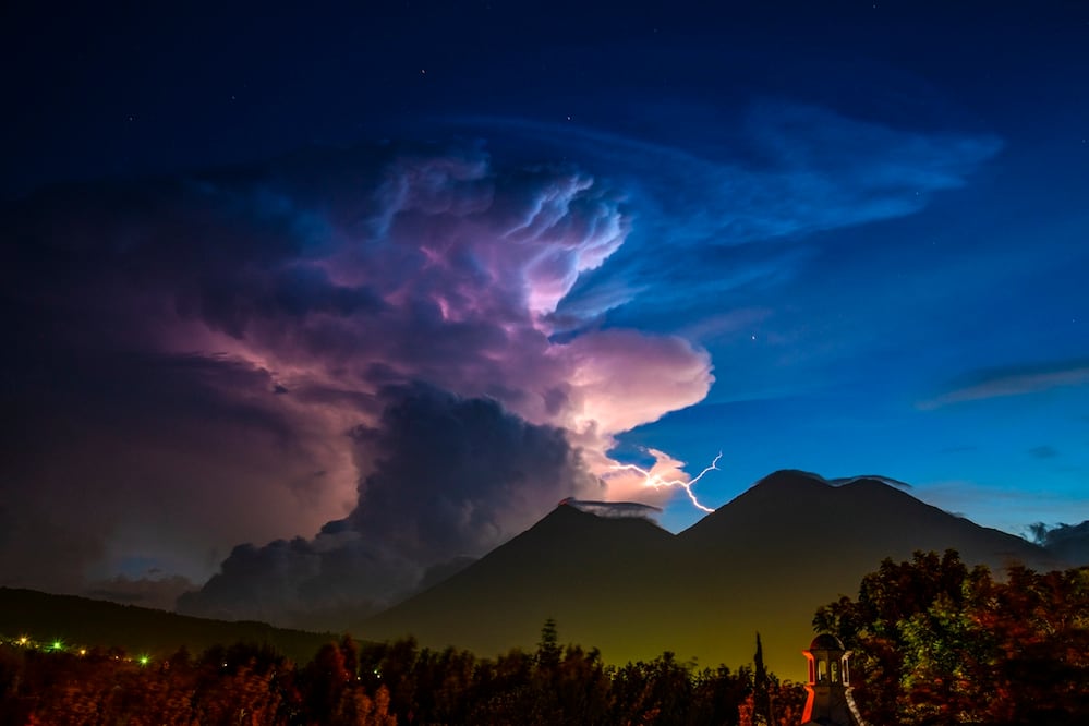 Volcán de Fuego, en Guatemala. Foto: Ricky López Bruni