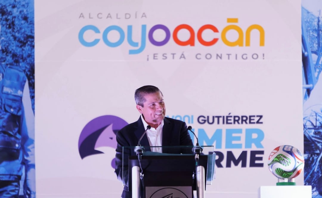 Alcalde de Coyoacán rinde informe de gobierno; destaca que están listos para recibir el Mundial2026. Foto: Osmar Alvarado