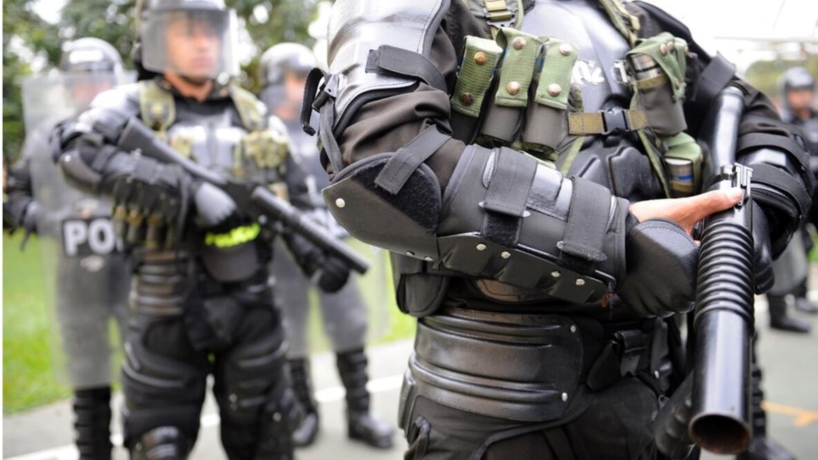 Colombia vivió un conflicto armado de 60 años en el que las fuerzas de seguridad tenían un énfasis en combatir a las guerrillas. Foto: AFP
