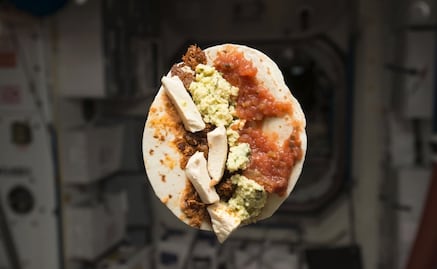Los tacos llegan al espacio