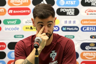 Bruno Fernandes revela quién es el jugador más peligroso de la Selección Mexicana